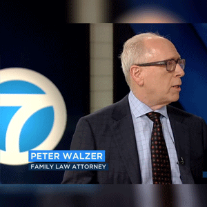 Celebrity lawyer Peter M. Walzer of top family law firm Walzer Melcher LLP on ABC News discussing Prince Harry's prenup.