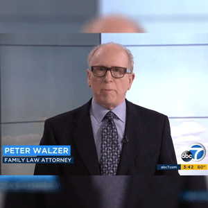 Celebrity Divorce Lawyer Peter M. Walzer on KABC talking about gambling losses in marriage.