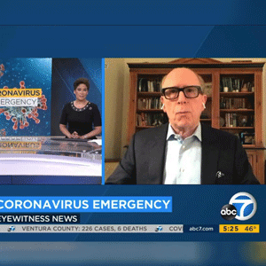 Top family law attorney Peter M. Walzer of acclaimed family law firm Walzer Melcher LLP explaining how Coronavirus affects custody issues on ABC News.