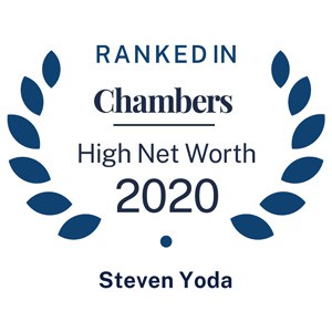 Steven K. Yoda named Top Family Law Attorney by Chambers & Partners in 2020