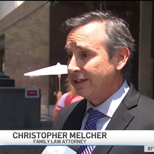 celebrity lawyer Christopher C. Melcher on NBC