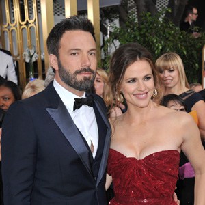 Ben Affleck and Jennifer Gardner at Golden Globes before their celebrity divorce years later