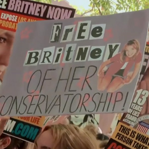 Free Britney Spears Signs
