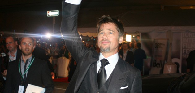 Celebrity Brad Pitt at Toronto International Film Festival