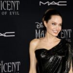 Angelina Jolie at her film premiere of Maleficent in 2019