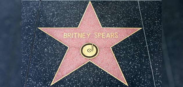Britney Spears' Star on the Hollywood Walk of Fame