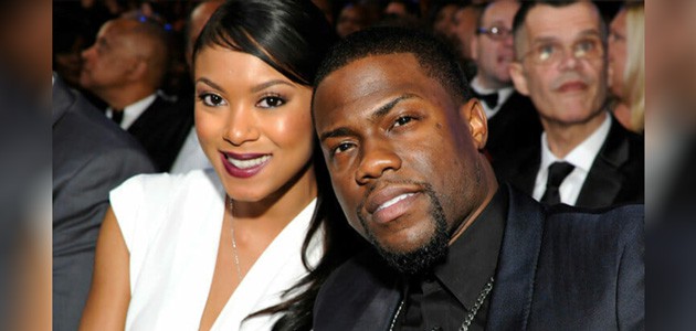 Kevin Hart and his wife