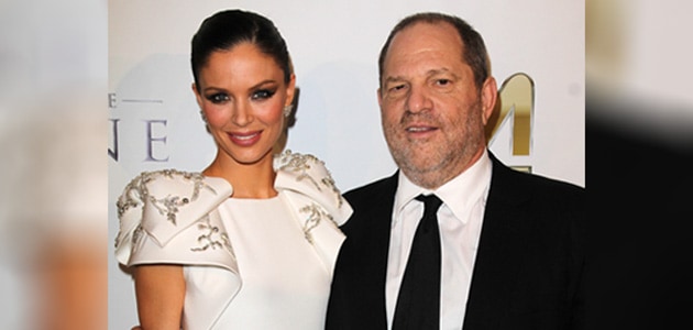 Georgina Chapman and Harvey Weinstein at a 2012 post Oscar Weinstein Company event