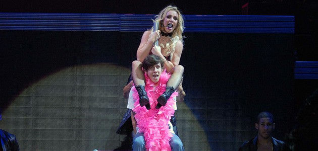 Britney Spears performing in Concert in 2011