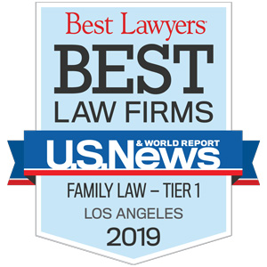 Walzer Melcher LLP was named the best family law firm in California by Best Lawyers in US News & World Report 2019 LOGO