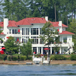 An oceanfront mansion