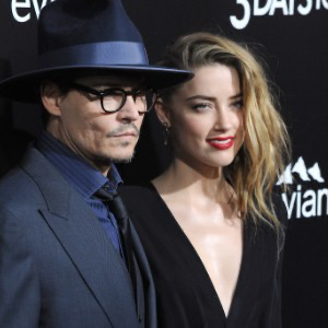 Depp and Heard at 2014 Premiere