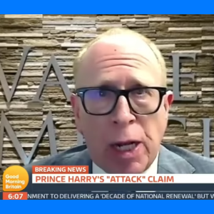Celebrity Lawyer Peter M. Walzer Explains Prince Harry's Attack Claim on Good Morning Britain