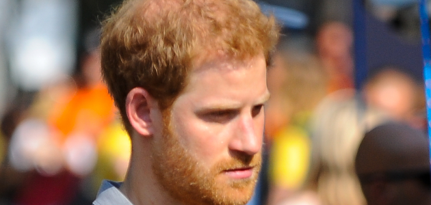 Prince Harry in 2017 meeting with Invictus Games competitors in Toronto, Canada