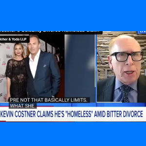 Celebrity Lawyer Peter M. Walzer explaining Kevin Costner's Celebrity Divorce on News Nation