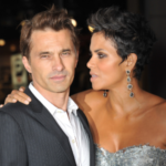 Halle Berry & Olivier Martinez at the Los Angeles premiere of her new movie "Cloud Atlas " on Oct 2012