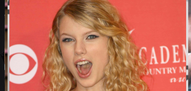 Taylor Swift at Country Music Awards in 2008