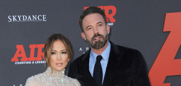 Jennifer Lopez & Ben Affleck at AIR premiere in Westwood in March 2023