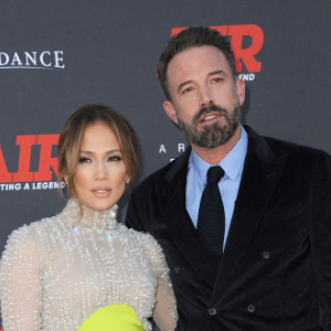 Jennifer Lopez & Ben Affleck at AIR premiere in Westwood in March 2023