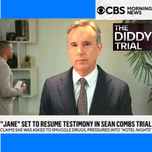 Celebrity lawyer & legal analyst Christopher C. Melcher appears on CBS Morning News alongside host Errol Barnett