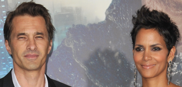 Halle Berry and Olivier Martinez at the Cloud Atlas premiere in Los Angeles-photo representing high-profile California child custody dispute analysis by legal analyst Christopher C. Melcher.