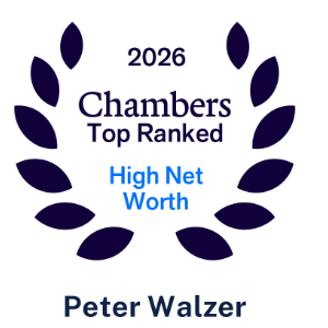Peter M. Walzer Chambers and Partners 2026 Top Ranked High Net Worth Family Law Los Angeles